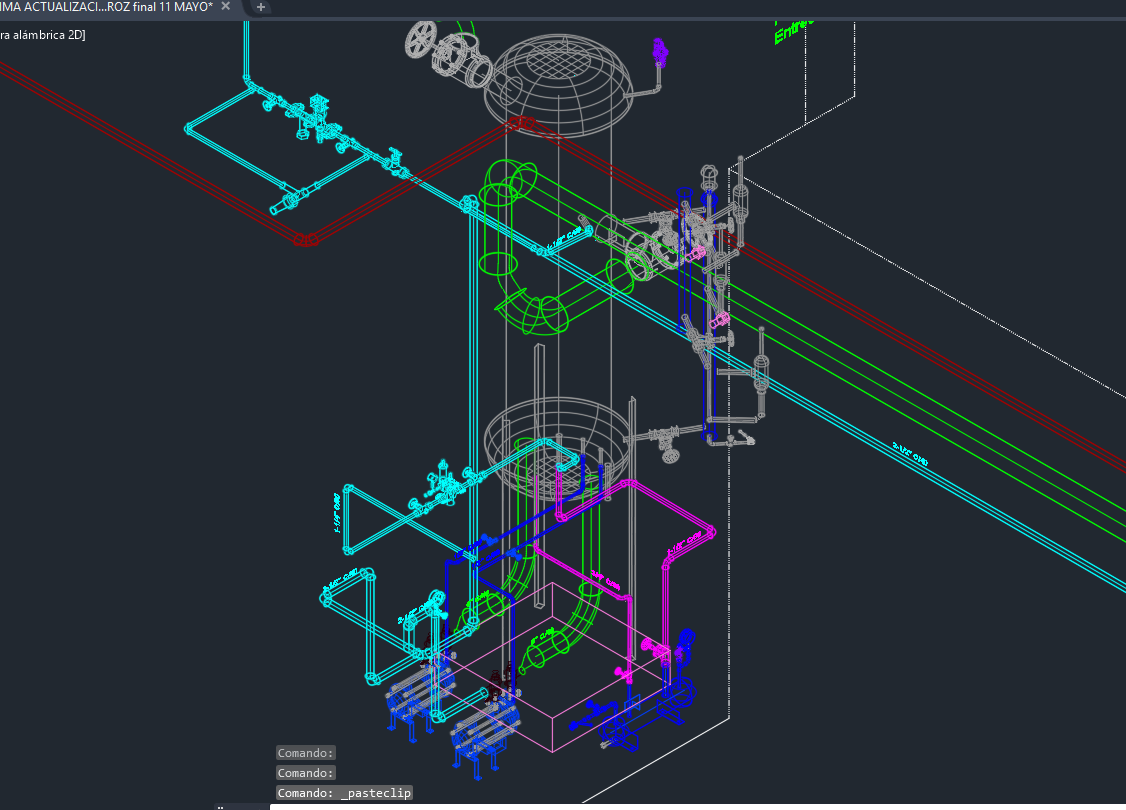 Diagramación Planta Ecuagol IMP